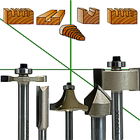 Набор из фрез по дереву