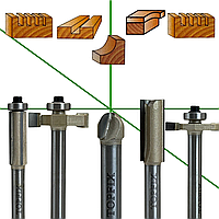 Набор из фрез по дереву