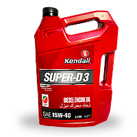 Моторна олива Kendall SUPER-D 3 DIESEL ENGINE OIL SAE 15W40 5л.