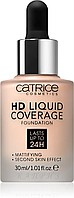 Матирующая тональная основа для лица Catrice HD Liquid Coverage Foundation, 040 Warm Beige, 30 мл