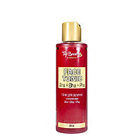 Тонік для обличчя з кислотами AHA BHA PHA Top Beauty Face Tonic 200 мл