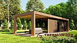 Модульний гостьовий будинок 11,0х4,0м з лазнею Sauna House 15 від Thermowood Production під ключ, фото 5
