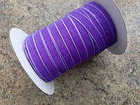 Лента бархатная 1см фиолетовый
