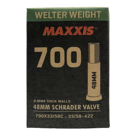 Камера Maxxis Welter Weight 700x18/25C AV L:48 мм (EIB81559000), фото 1