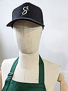 Кепка бейсболка з вашим логотипом Чорна, фото 9