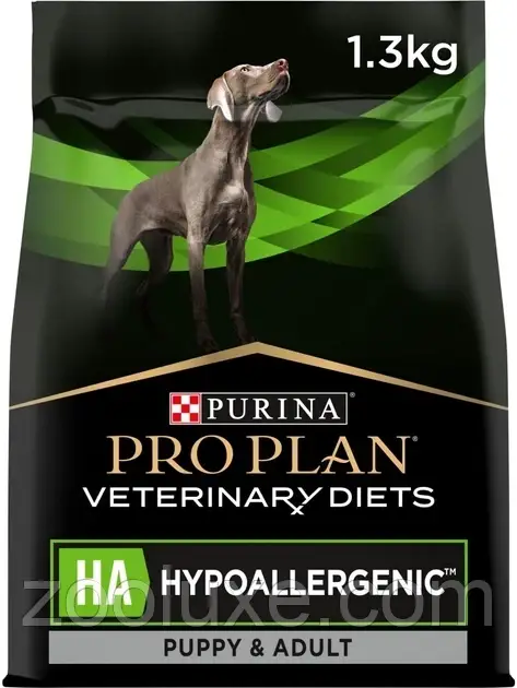 Purina Pro Plan Veterinary Diets HA Hypoallergenic 1,3 кг/Пурина Про план НА Гіпоалергенник корм для собак