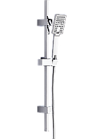 Душевой набор Laveo KVADRATO на рейке хром NLQ_01AD