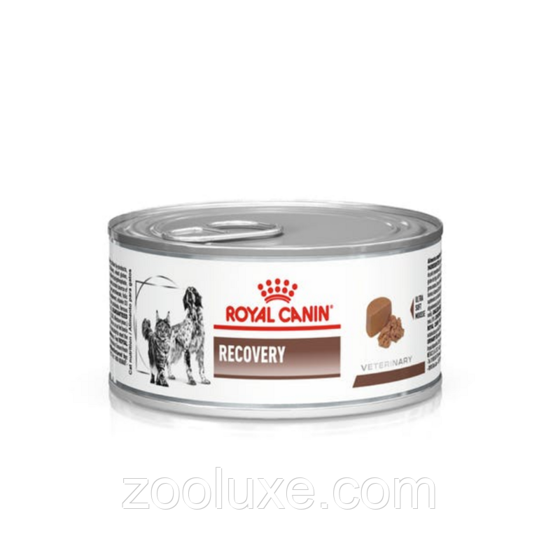 Royal Canin Recovery 195 г/Роял Канін Рекавері 0,195 кг — корм для котів і собак