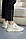 Жіночі кросівки шкіряні весняно-осінні молочні Yuves 139 Casual (37), фото 3