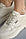 Жіночі кросівки шкіряні весняно-осінні молочні Yuves 139 Casual (37), фото 5