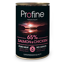 Profine Salmon & Chicken 400 г корм для собак Профайн Лосось и Курица в консервах