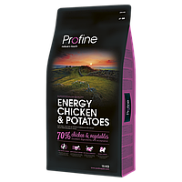 Profine Energy Chicken & Potoes 15 кг / Профайн Енерджі Курка і Картопля 15 кг - корм для собак