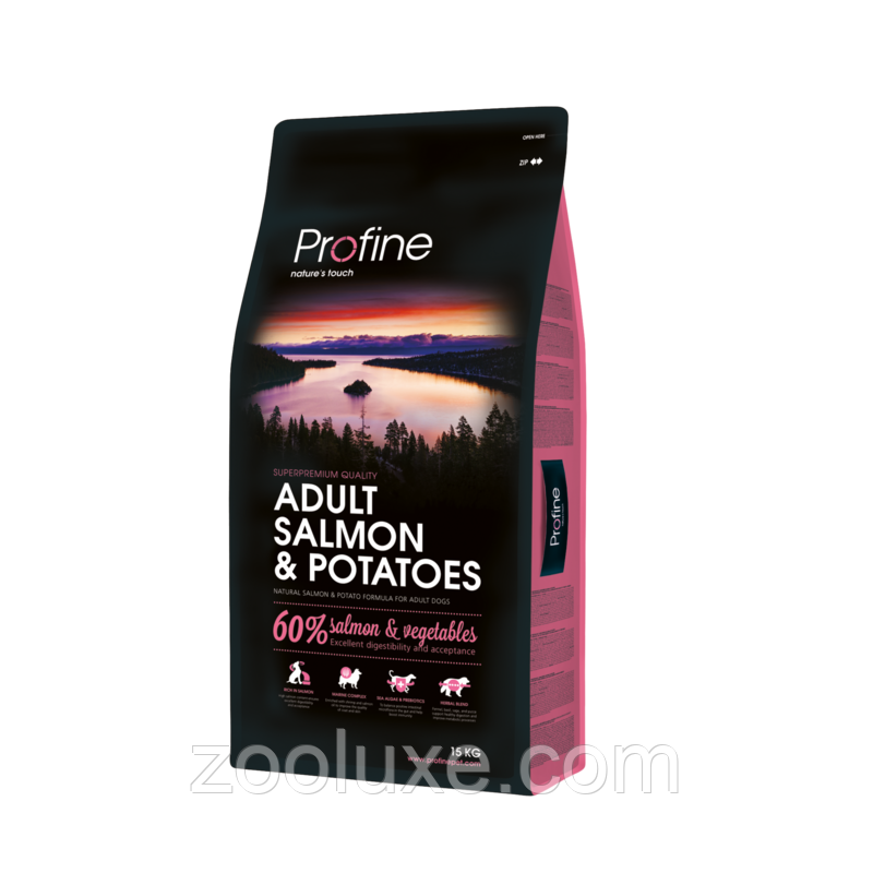 Profine Adult Salmon & Potatoes 3 кг корм для собак Пропайн Едалт Лосось і Картопля
