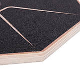 Диск балансувальний 39.5 см WOOD BALANCE BOARD Zelart FI-4013, фото 4