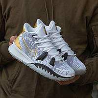 Мужские Кроссовки Nike Kyrie 7 White Gold 41-43