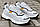 Жіночі кросівки шкіряні весняно-осінні білі Best Vak Р10250-06 (38), фото 3