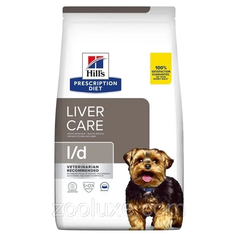 Hills Liver Care l/d Original 10 кг корм для собак (Hill's, Хіллс, Хілс) під час хвороб печінки