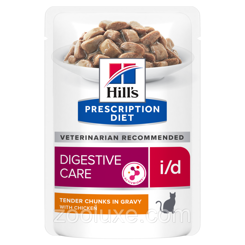 Hills Prescription Diet Digestive Care i/d Chicken 85 г корм для кішок і октів (Хілс, Хілс, Hill's)