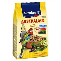 Vitakraft Australian 750 г/Вітакрафт Корм для середніх австралійських папуг