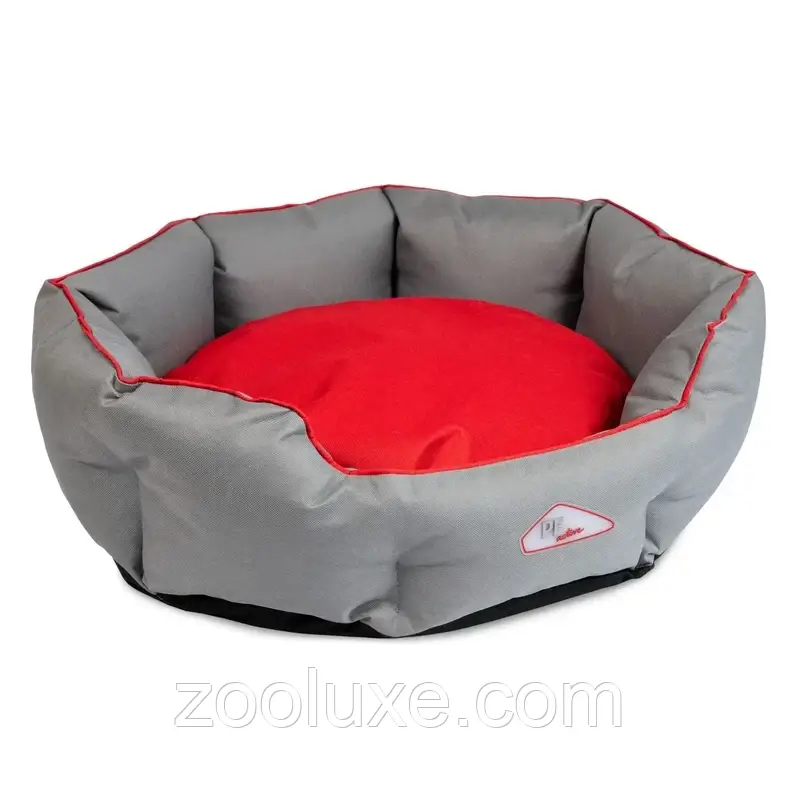 Лежак для котів і собак Pet Fashion Bosphorus 95x78x24 см, сірий (лежанка, м'яке місце, ліжечко)