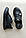 Підліткові кеди шкіряні весняно-осінні чорні Monster BAS на шнурках (40), фото 4