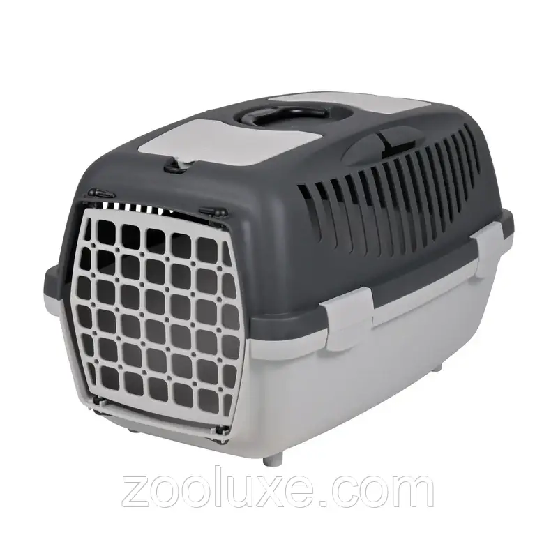 Переноска для собак/переноска для котів Trixie Capri 2 37x34x55 см, сірий (вага тварини до 8 кг), фото 1