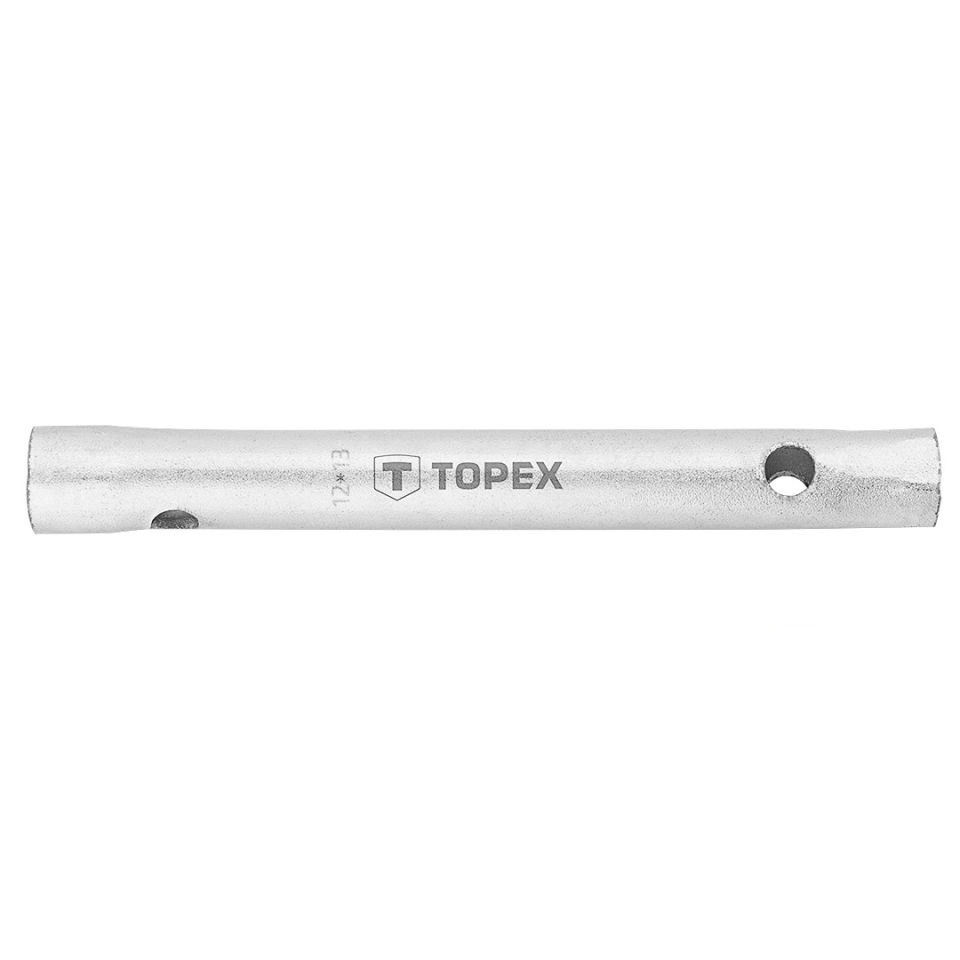 Ключ торцевий двосторонній трубчастий 12 х 13 мм (TOPEX)