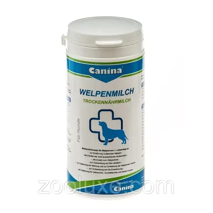 Canina Welpenmilch 150 г замінник молока для цуценят/сухе молоко для цуценят/ молоко для собак