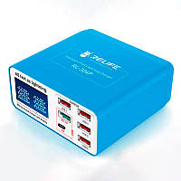 Быстрое зарядное устройство RELIFE RL-304P / 4xUSB / 1xType-C PD3.0 / 1xUSB QC 3.0 / 40W