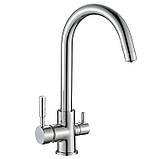Змішувач кухонний на дві води MIXXUS PREMIUM MAFIN 021 (MI5930), фото 4