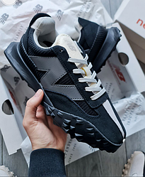 Чоловічі кросівки New Balance XC-72 Black Grey кеди Нью Баланс чорно сірі молодіжні стильні весняно літні замшеві