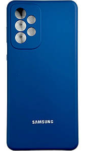Чохол Soft touch для Samsung Galaxy A73 синій