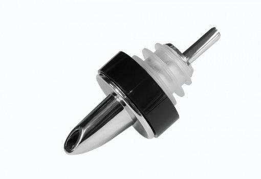 Гейзер із бічним накриттям хромований