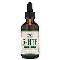 Double Wood - 5-HTP Liquid Drops 50 mg in 1 ml, 60 мл (2 Fl Oz)