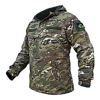 Анорак "TRAVEL DEFENCE" Multicam (Таслан + Микрофлис) 2XL