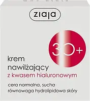 Зволожувальний крем Ziaja З гіалуроновою кислотою 30+ 50 мл