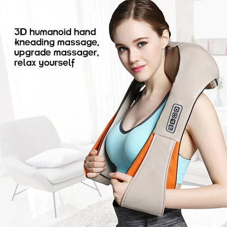 Масажер роликовий для шиї та спини Massager of Neck Kneading, фото 1