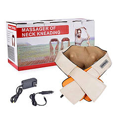 Масажер роликовий для шиї та спини Massager of Neck Kneading, фото 5