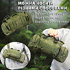 Поясна Сумка модульна (фанні пак) MOLLE Khaki, фото 7