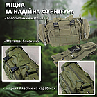 Поясна Сумка модульна (фанні пак) MOLLE Khaki, фото 8