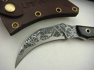 Ніж керамбіт United Claw Cutter Дамаск, фото 3