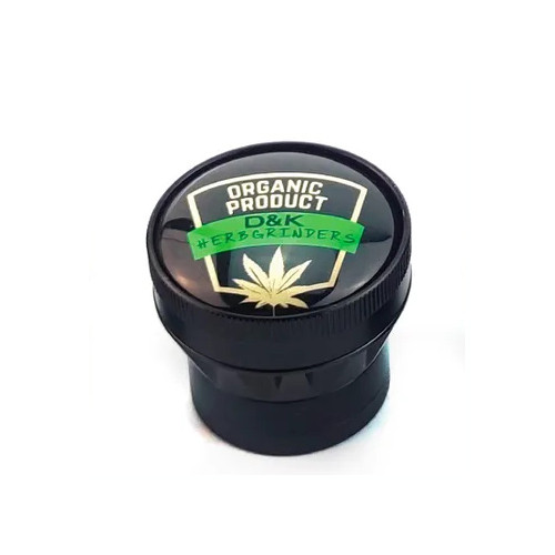 Гриндер для подрібнення D&K CANNABIS DK-5831-D4 (Black 3)-LВR | Подрібнювач