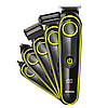 Тример для стрижки від USB + насадки, Kemei Km 696 / Акумуляторна машинка для стрижки / Бездротова бритва, фото 6