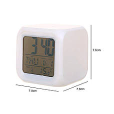 Годинник нічник хамелеон COLOR CHANGING CLOCK, фото 6
