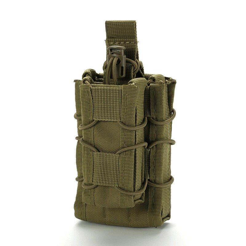Підсумок Molle для 2-х магазинів АК/AR та пістолета A-21оліву