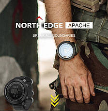 Часы North Edge Apache 3 Black, фото 5