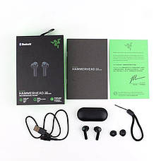 Бездротові Bluetooth-навушники Razer Hammerhead True WL Mic Black, фото 4