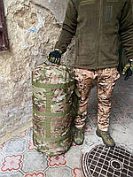 Сумка-баул армейский 140 л мультикам, тактический баул, тактический баул-рюкзак мультикам