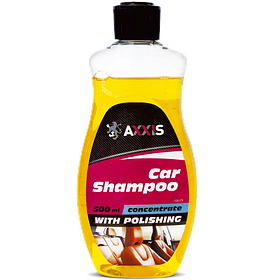 Шампунь із поліроллю концентрат 500ml <AXXIS>