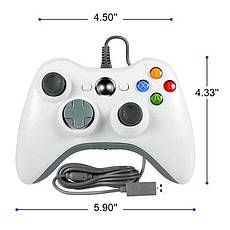 Геймпад дротовий для Xbox 360 + Windows | 2.7 м кабель | Сумісний із ПК, фото 5